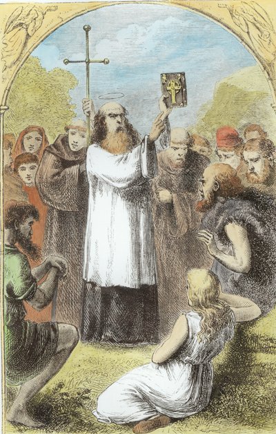 San Patrizio mostra al popolo d