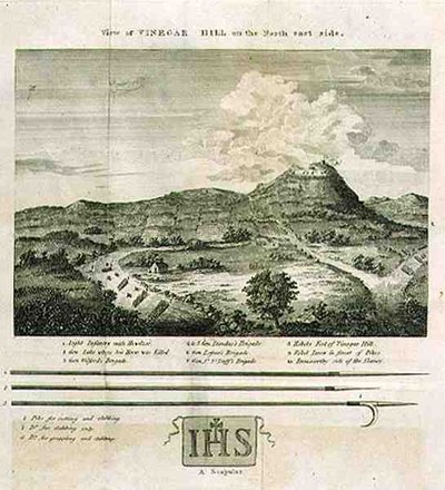 Veduta di Vinegar Hill sul Lato Nord-Est, tavola da 