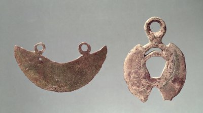 Due rasoi, dal cimitero di Hallstatt da Iron Age