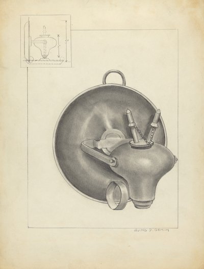 Lampada da Irving D. Genin