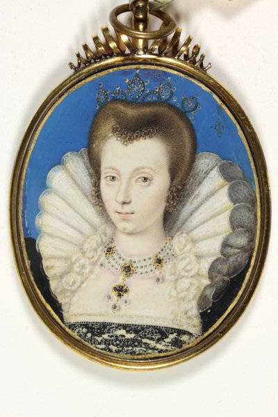 Una signora tradizionalmente identificata come Elizabeth Bruges, Lady Kennedy da Isaac (attr. to) Oliver