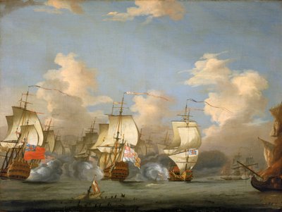La battaglia di Capo Passaro da Isaac (attr. to) Sailmaker