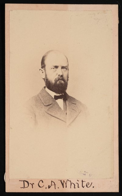 Ritratto di Charles Abiathar White 1826-1910, 1868 da Isaac Augustus Wetherby
