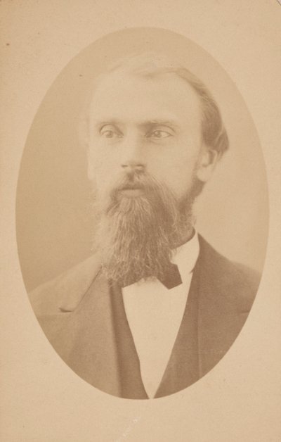 Ritratto di Gustavus Detlef Hinrichs 1836-1923, 1872 da Isaac Augustus Wetherby