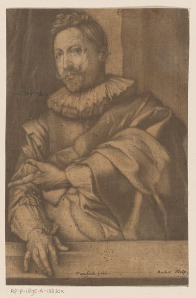Ritratto di Theodoor van Loon da Isaac Beckett (possibly)