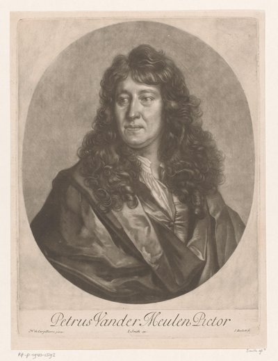Ritratto di Pieter van der Meulen da Isaac Beckett