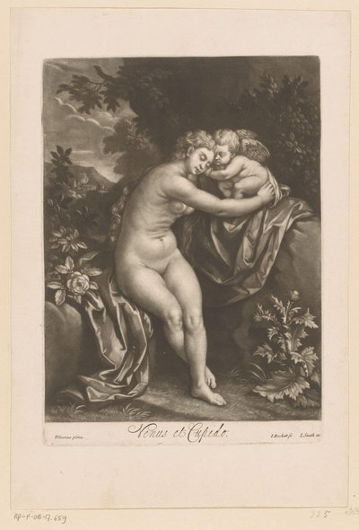 Venere e Cupido da Isaac Beckett