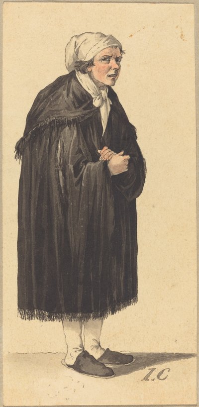 Un personaggio di Londra da Isaac Cruikshank