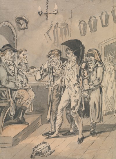 Davanti al magistrato da Isaac Cruikshank