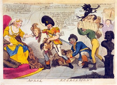 Ricreazione reale da Isaac Cruikshank
