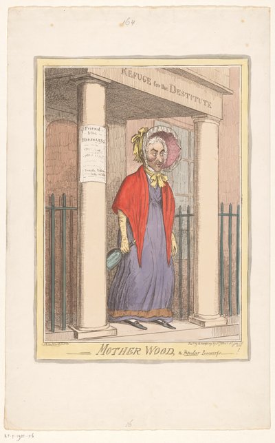Caricatura di Sir Matthew Wood, 1820 da Isaac Cruikshank