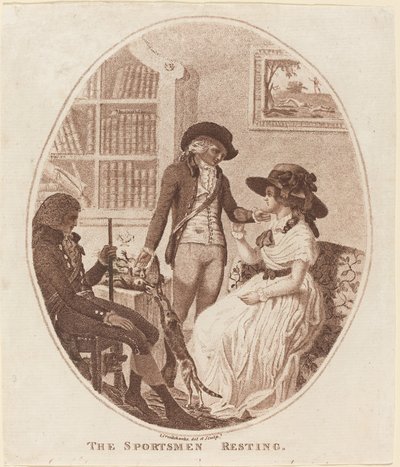 I cacciatori a riposo da Isaac Cruikshank