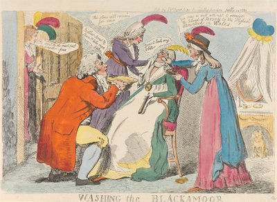 Den Mohren waschen da Isaac Cruikshank