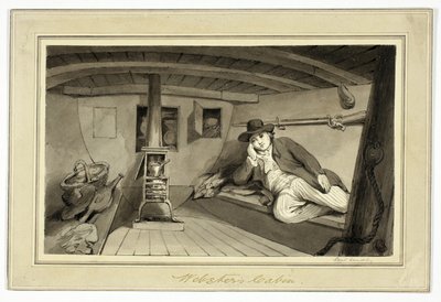 Cabina di Webster da Isaac Cruikshank