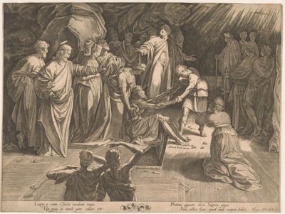 Resurrezione di Lazzaro da Isaac Duchemin