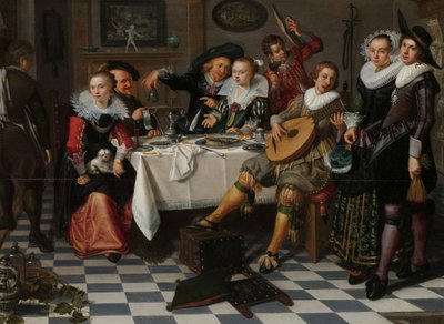 Compagnia Allegra, 1629 da Isaac Elias