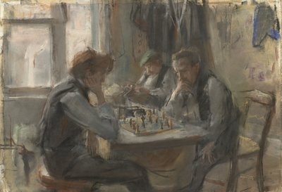 I giocatori di scacchi da Isaac Israels
