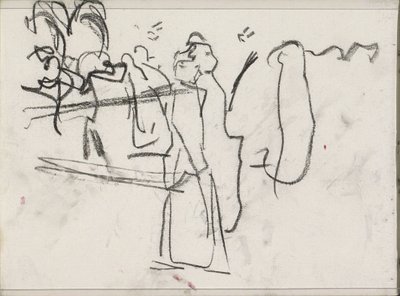 Figure, possibilmente camminando da Isaac Israels