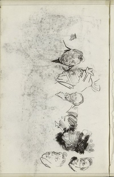 Teste di uomini e donne da Isaac Israels