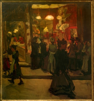 Negozio di cappelli Mars ad Amsterdam da Isaac Israels