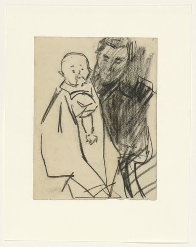 Madre con bambino da Isaac Israels