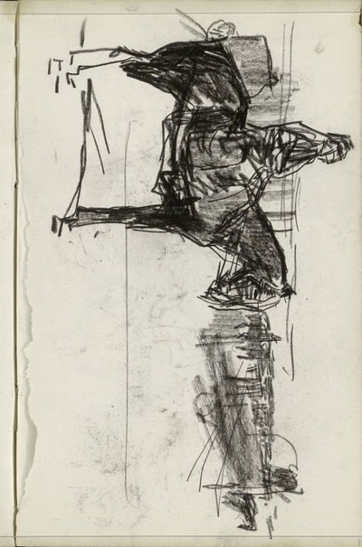 Cavaliere, forse un ussaro da Isaac Israels