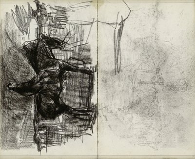 Cavaliere, forse un soldato da Isaac Israels