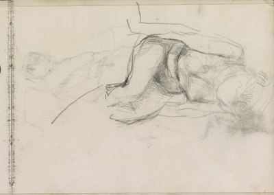 Nudo femminile seduto da Isaac Israels