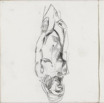 Nudo femminile in piedi da Isaac Israels