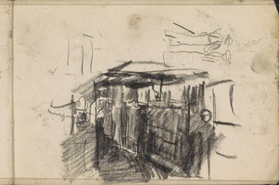 Veduta di strada di sera da Isaac Israels