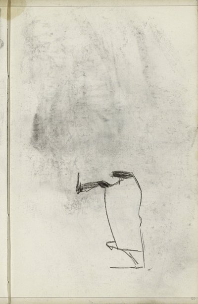 Studio, possibilmente di un cavallo con coperta da Isaac Israels