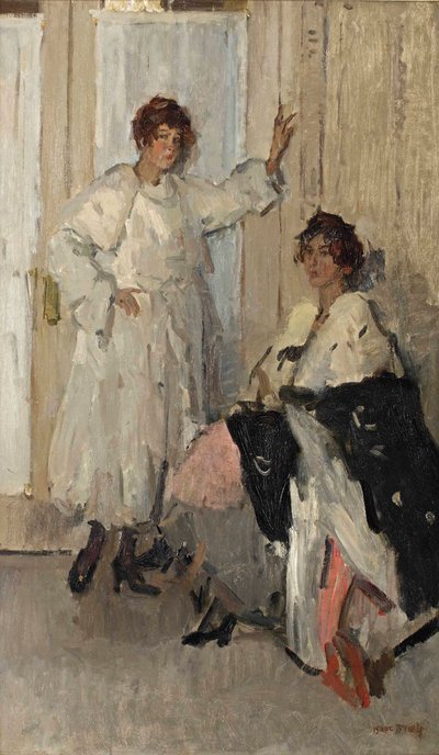I manichini Ippy e Gertie a Hirsch, Amsterdam, c.1915-17 da Isaac Israels