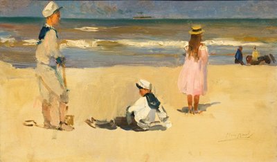 Tedesco: Am Strand Sulla spiaggia da Isaac Israels