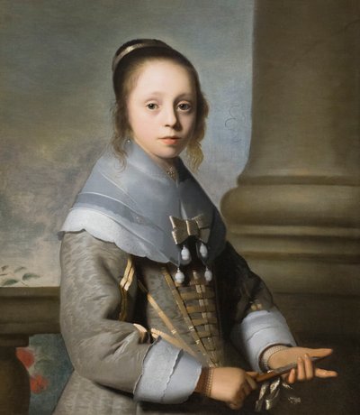 Ritratto di una ragazza da Isaac Luttichuys