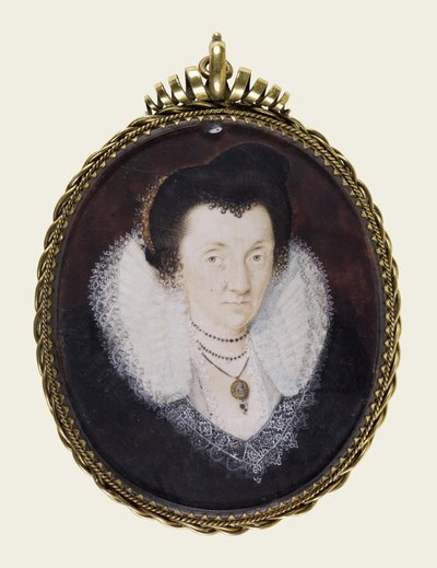 Lady Anne Bacon da Isaac Oliver