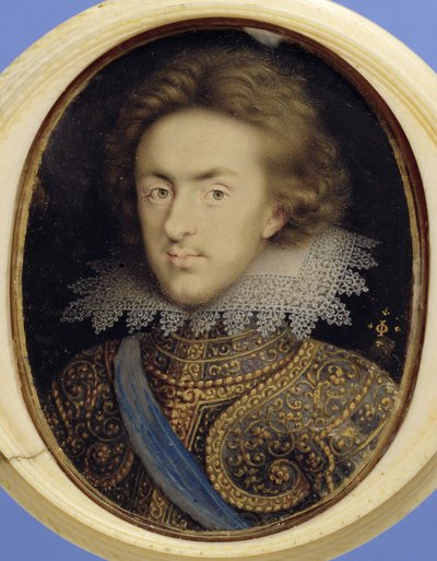 Miniatura del ritratto di Enrico (1594-1612) Principe di Galles da Isaac Oliver