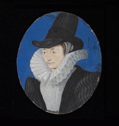 Ritratto Miniatura di una Signora Sconosciuta, c.1590 da Isaac Oliver