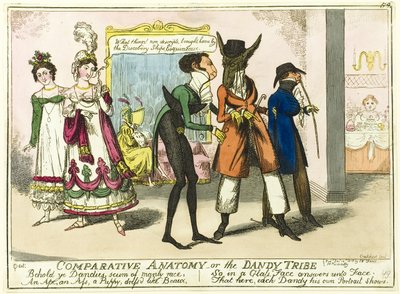 Anatomia comparata da Isaac Robert Cruikshank