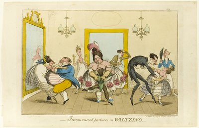 Partner Inconvenienti nel Valzer da Isaac Robert Cruikshank