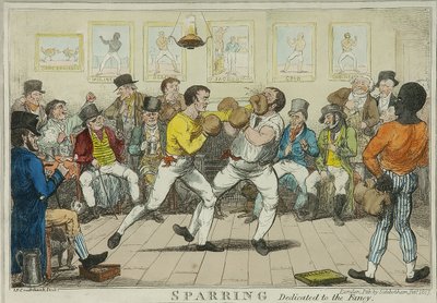 Sparring da Isaac Robert Cruikshank