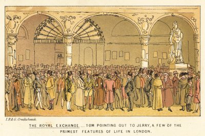 La Borsa Reale da Isaac, Robert and George Cruikshank