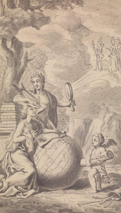 Frontespizio Vol. VII, No. I per il 1775 da Town and Country Magazine da Isaac Taylor