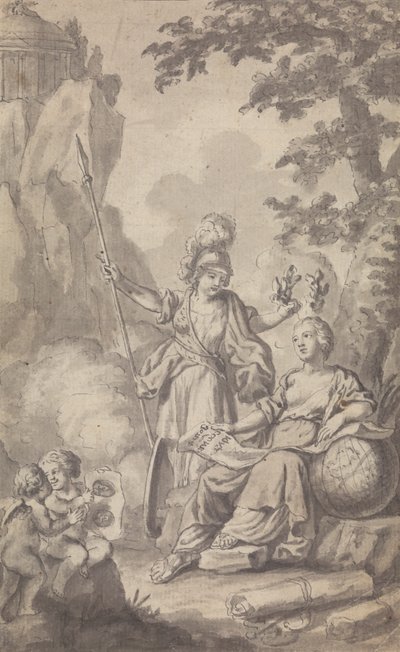 Frontespizio per Town and Country Magazine, Vol. II, No. 1 da Isaac Taylor