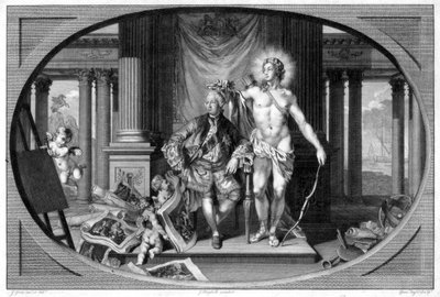 Re Giorgio III 1738-1820, XVIII secolo da Isaac Taylor