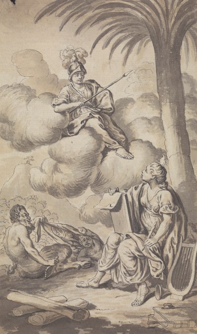 Town and Country Magazine - Frontespizio per Vol. IV, 1772 da Isaac Taylor