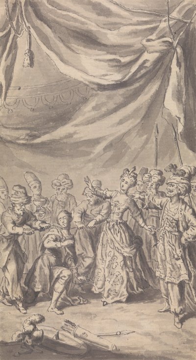 Illustrazione di periodico o spettacolo non identificato da Isaac Taylor
