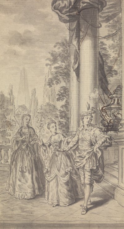 Illustrazione di periodico/spettacolo non identificato da Isaac Taylor