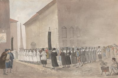 Processione Funebre a Roma da Isaac Weld