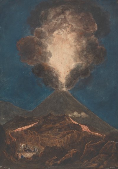 Eruzione del Vesuvio da Isaac Weld
