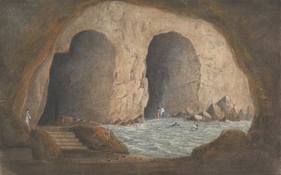 Veduta delle Grotte di Syrini - Sorrento/Baia di Napoli da Isaac Weld